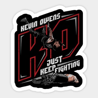 Kevin Owens Just Keep Fighting Sticker